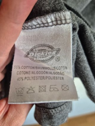 Camiseta Dickies Gris Diseño Calavera