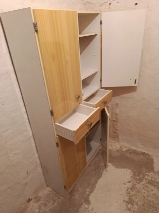 Alacena de cocina de madera en Fuencemillan