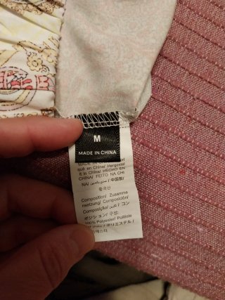 Pantalón estampado verano. Talla M