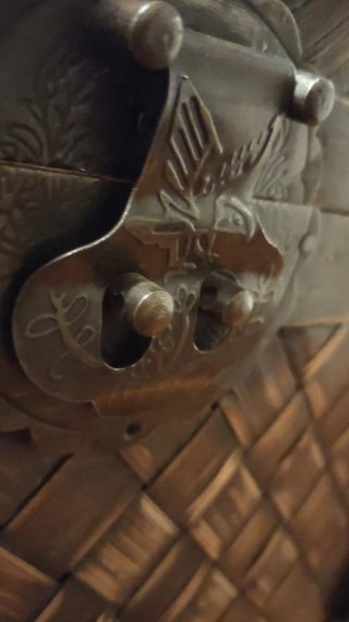 Baúl de almacenamiento de madera
