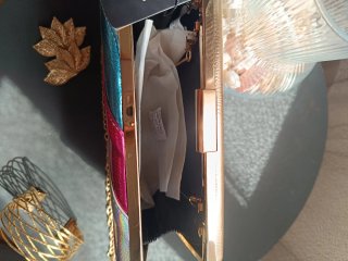 Bolso Clutch Verano Multicolor Galvanni