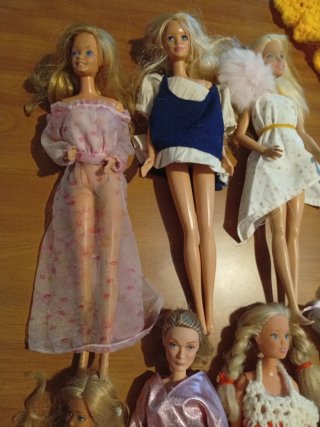 Lotto Bambole Barbie Vintage