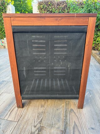 Mueble auxiliar exterior madera Ikea
