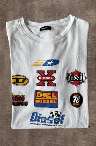 Camiseta Diesel Estampada