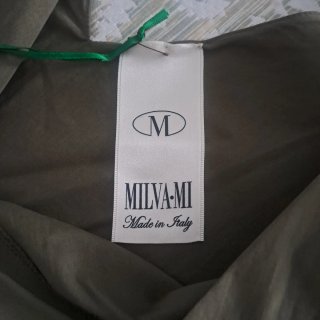 Vestito donna Milva.Mi tg.M verde oliva