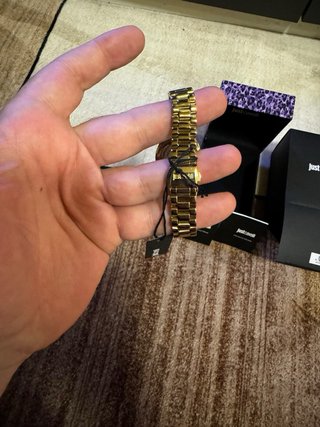 Reloj Just Cavalli Mujer Dorado y Verde
