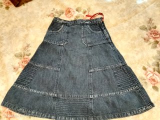 Gonne bambina jeans e velluto a coste