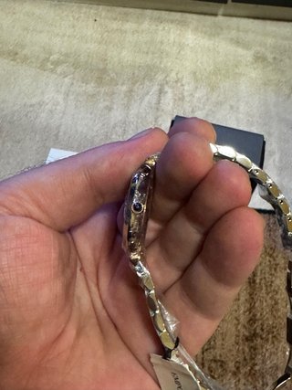Reloj Emporio Armani Mujer Azul y Dorado