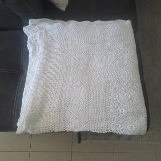 Coperta matrimoniale uncinetto fatta a mano