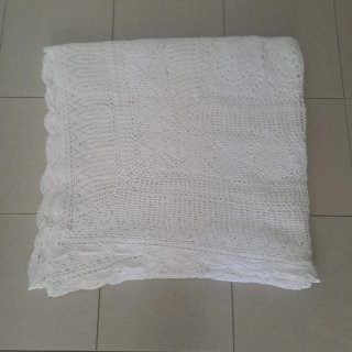 Coperta matrimoniale uncinetto fatta a mano
