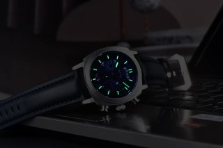 Reloj BENYAR Hombre Cronógrafo Azul/Plata