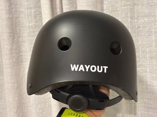 Casco Negro WAYOUT Patinete Eléctrico