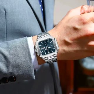 Reloj Poedagar Hombre Cuarzo Azul