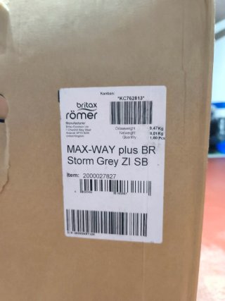Silla MAX WAY PLUS Britax Römer