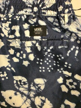 Bañador Vans Talla M Estampado Azul/Blanco