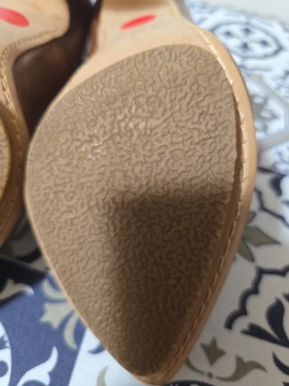 Tacones Marrones Talla 38
