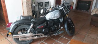 Moto Cruiser Daylim Negra/Gris