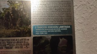 King Kong Edición Metálica 2 DVD Peter Jackson