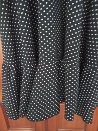 Traje de flamenca lunares