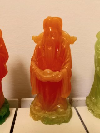 Figuras Dioses Hogar Chino (4 piezas)