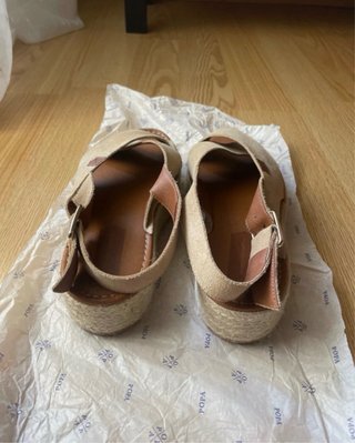 Sandalias 37 Piel  Popa
