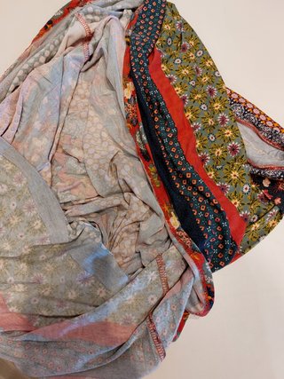 Falda vestido boho chic hippy larga de Surkana XL