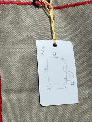 Bolso RFM Beige Rayas