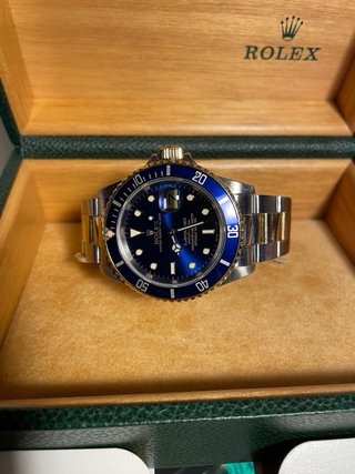 Rolex Submariner Acero y Oro Azul