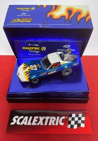 CORVETTE DRAGSTER "VINTAGE" Scalextric