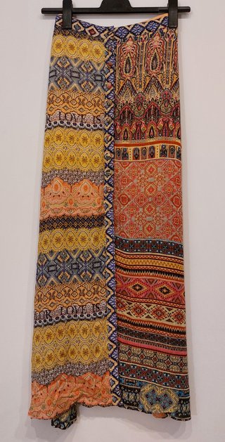 Falda boho chic hippy Desigual talla L o 40