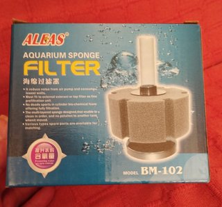 FILTRO ESPONJA GRANDE para GAMBARIOS GAMBARIO