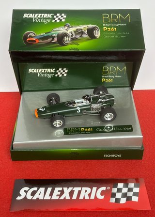 BRM P-261 FORMULA 1 "VINTAGE" Scalextric