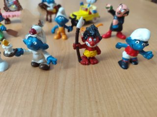 Lote de figuras de Los Pitufos