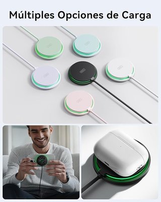 INUI Cargador Inalámbrico 15W Qi2
