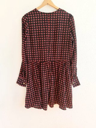 Vestido mono Zara Corazones Talla M