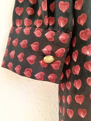 Vestido mono Zara Corazones Talla M