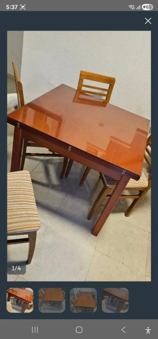 Conjunto de salón madera