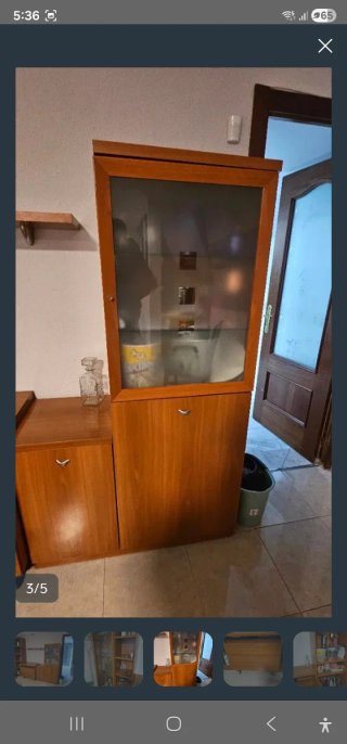 Conjunto de salón madera