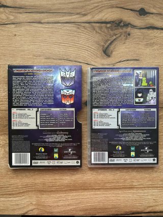 Transformers G1 DVD Episodios 17-21 Colección