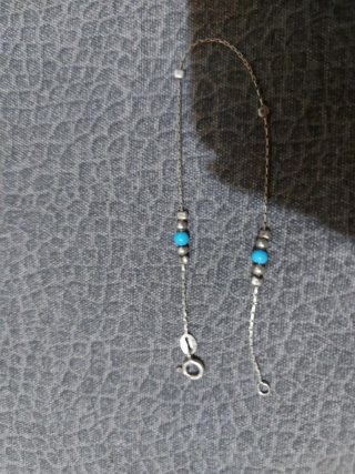 Pulsera de plata con cierre