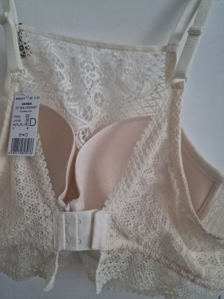Sujetador Balconet Blanco 95D Encaje
