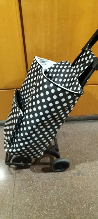 Carro de la compra isotermo lunares