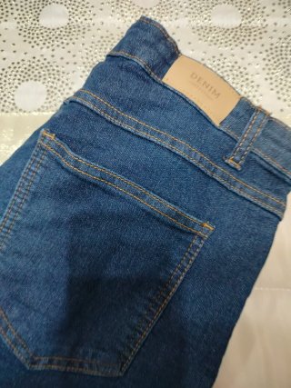 Pantalón vaquero corto azul