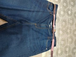 Pantalón vaquero corto azul