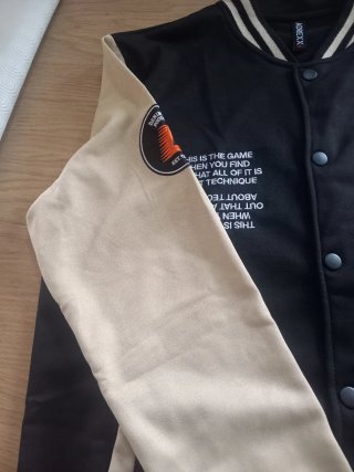 ADREXX Giubbino sportivo nero e beige