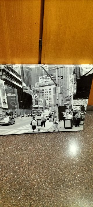 Cuadro Times Square NYC Rojo Bus