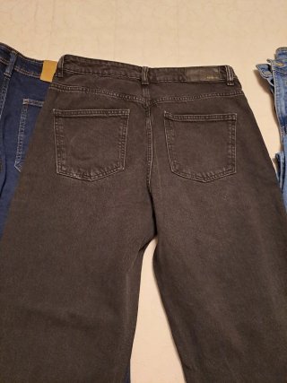 Pantalones vaqueros anchos talla 42