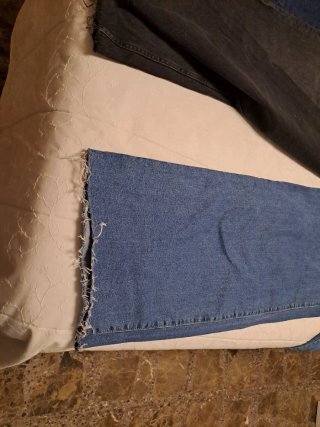 Pantalones vaqueros anchos talla 42