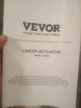 2 Actuadores Lineales VEVOR GX628
