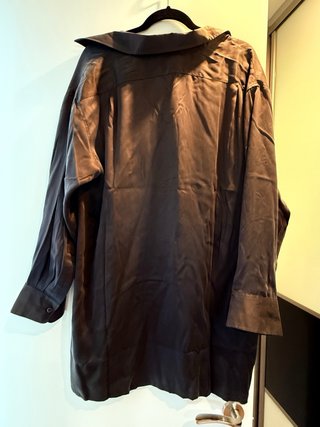 Camisón seda negro Talla m
